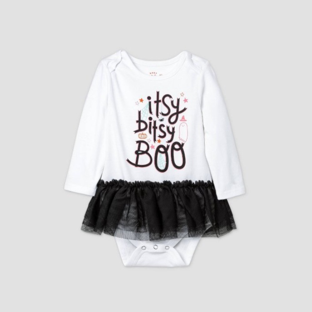 Baby Girl Itsy Bitsy Boo Tutu Bodysuit